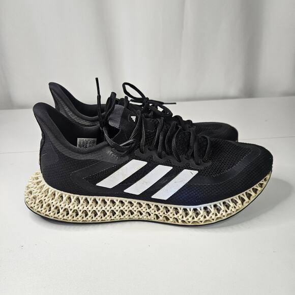 Adidas 4D FWD 2 Core Black Carbon Athletic Shoe GX9249 Men’s Size 12 - Picture 1 of 7